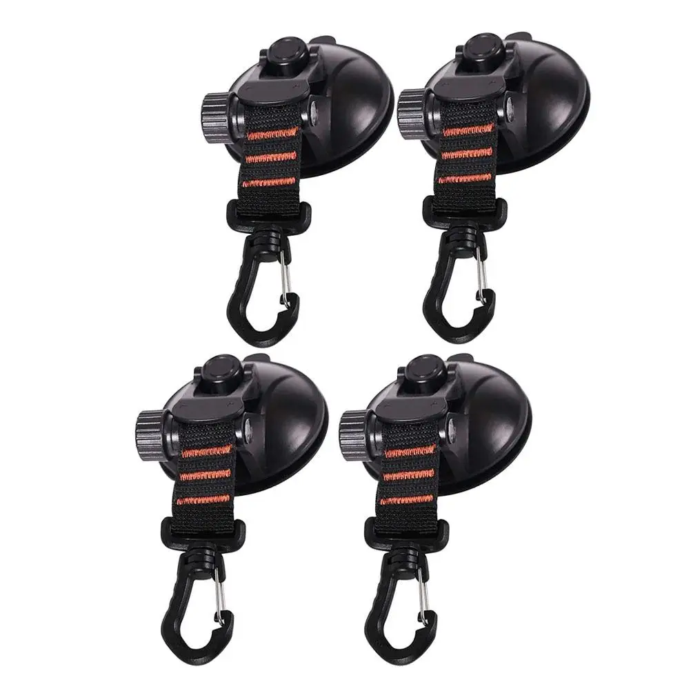 4 Pcs High Quality ABS Suction Cup Tent Hooks for Car RV Outdoor Use Heavy Duty Strong Reusable No Damage Black Color
4 Pcs High Quality ABS Suction Cup Tent Hooks for Car RV Outdoor Use Heavy Duty Strong Reusable No Damage Black Color