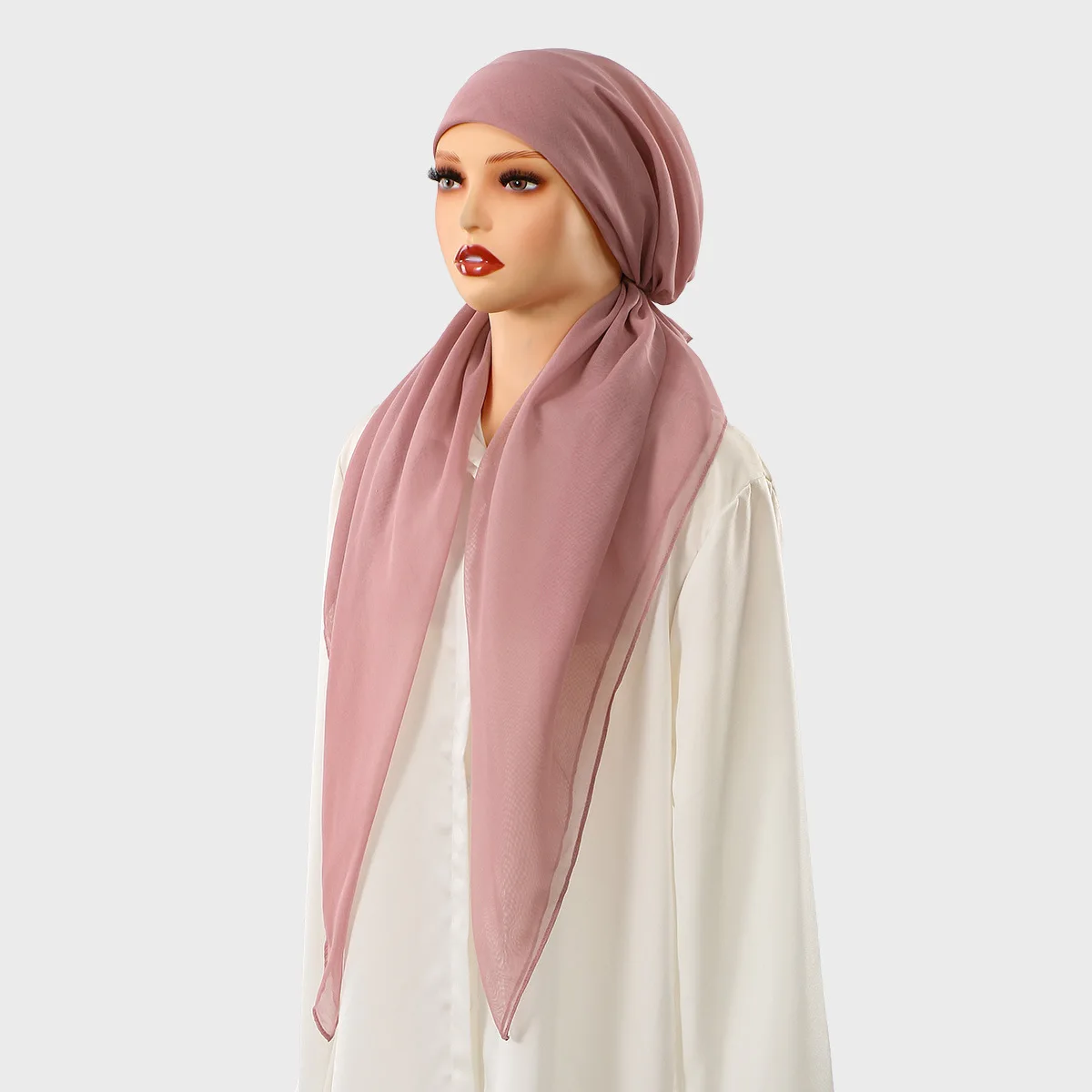 Ramadan Solid Color Pre-tied Turban Hijab Hats Long Tail Head Wraps Soft Strech Muslim Hats Breathable Chemo Cap For Women Girls
Ramadan Solid Color Pre-tied Turban Hijab Hats Long Tail Head Wraps Soft Strech Muslim Hats Breathable Chemo Cap For Women Girls