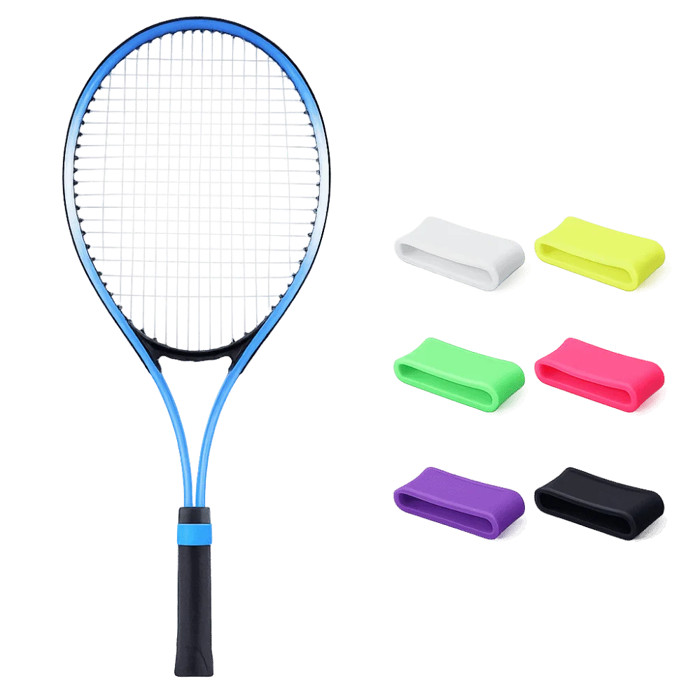 Multicolor Sealing Silicone Ring Tennis Racket Flat shape Handle Overgrip End Badminton Raquet Anti-slip Sweatband Fixing Loop
Multicolor Sealing Silicone Ring Tennis Racket Flat shape Handle Overgrip End Badminton Raquet Anti-slip Sweatband Fixing Loop