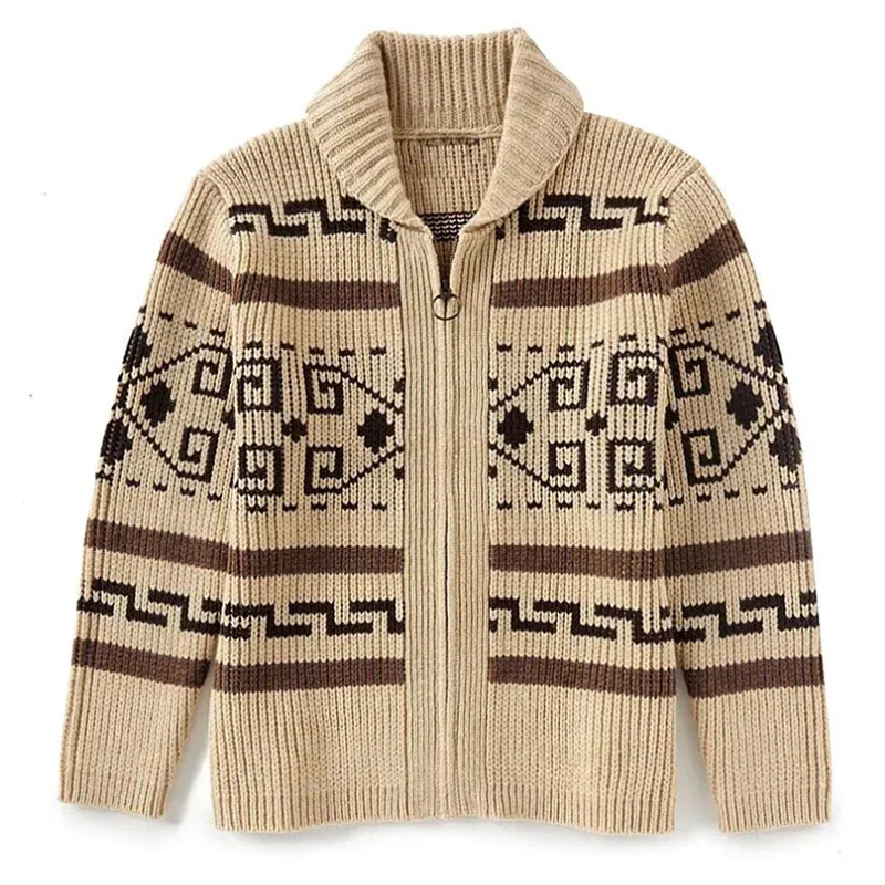 Winter Men's Cardigan Sweaters Fashion Male Knitted Sweater Thermal Warm Coats Casual Man Cashmer Lapel Knitted Jackets Clothing
Winter Men's Cardigan Sweaters Fashion Male Knitted Sweater Thermal Warm Coats Casual Man Cashmer Lapel Knitted Jackets Clothing