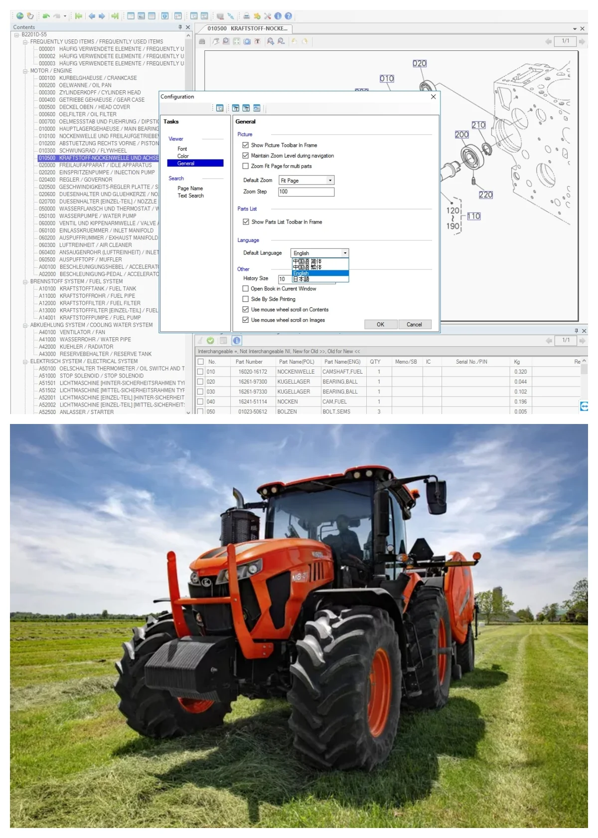Каталог запасных частей TruckEPC Kubota для тракторов, строительной техники, электротоваров, внедорожников 2021р.
Каталог запасных частей TruckEPC Kubota для тракторов, строительной техники, электротоваров, внедорожников 2021р.