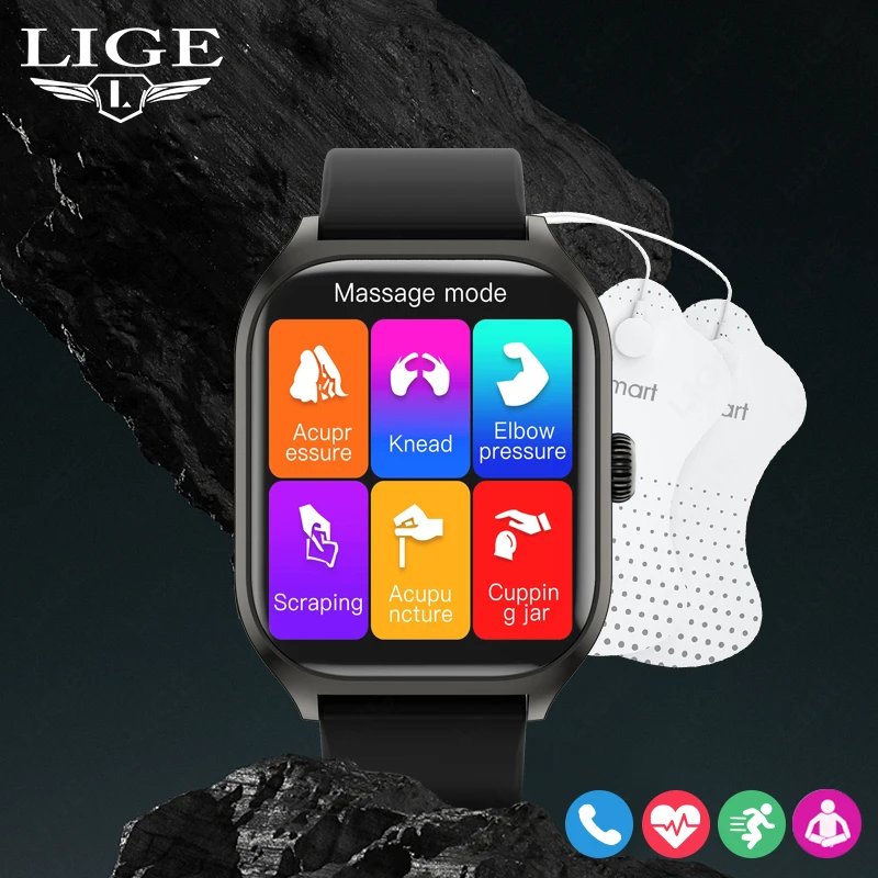 LIGE Smart Watch Fitness Bracelet Health Tracker Bluetooth Call Massage To Aid Sleep 100+ Sports Modes Clearance Sale Smartwatch
LIGE Smart Watch Fitness Bracelet Health Tracker Bluetooth Call Massage To Aid Sleep 100+ Sports Modes Clearance Sale Smartwatch