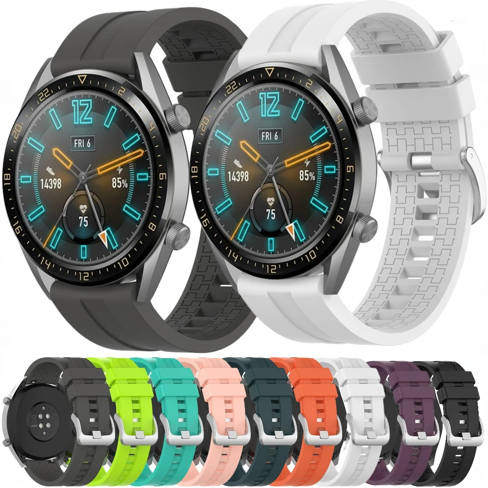 22mm 20mm Silicone Band For Huawei Watch GT GT2 3 Pro 46mm Sport Bracelet for Samsung Galaxy Watch 5/Pro/4/Classic/Active 2 Band
22mm 20mm Silicone Band For Huawei Watch GT GT2 3 Pro 46mm Sport Bracelet for Samsung Galaxy Watch 5/Pro/4/Classic/Active 2 Band