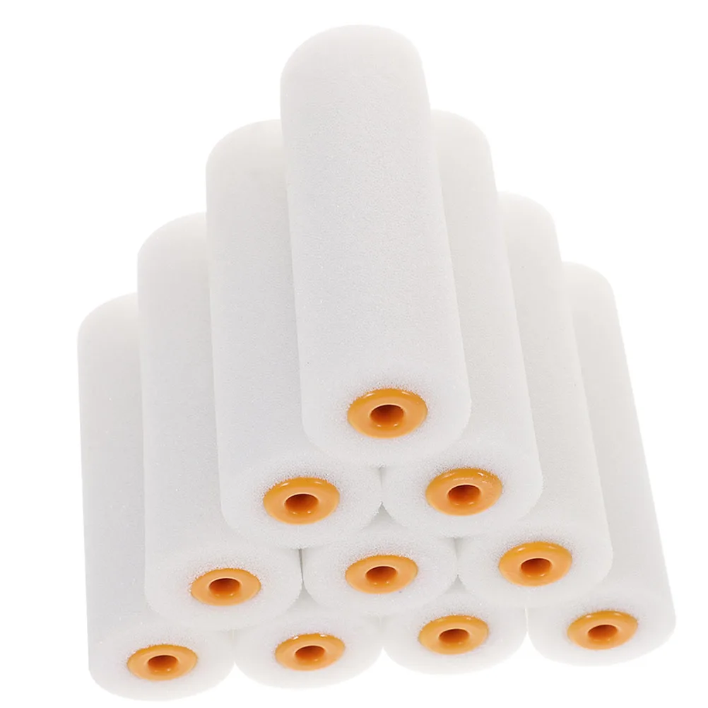10 Pcs 6in Sponge Paint Roller Covers Replacement Sleeves Soft Durable Low Density Wall Painting Tools Large Area Roller Frame
10 Pcs 6in Sponge Paint Roller Covers Replacement Sleeves Soft Durable Low Density Wall Painting Tools Large Area Roller Frame
