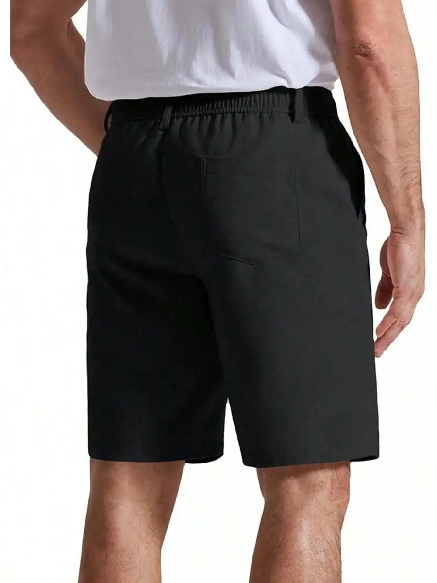 Mens Casual Linen Blend Shorts Elastic Waist Straight Leg With Pockets Summer Lightweight
Mens Casual Linen Blend Shorts Elastic Waist Straight Leg With Pockets Summer Lightweight