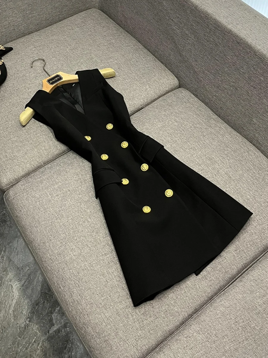 Spring Faion Slimming High Waist Suit Dr Women's Svel Ci Commute Casual Sle V-ne Double Button Skirt
Spring Faion Slimming High Waist Suit Dr Women's Svel Ci Commute Casual Sle V-ne Double Button Skirt