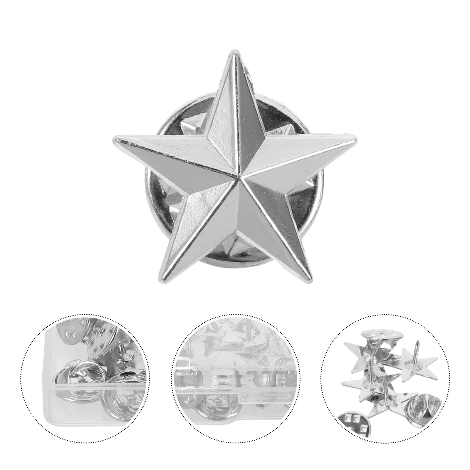 Pentagram Brooch Memorial Day Star Lapel Brooches Pin Celebration Badge Men’s Accessories Celebrity Five-pointed Hat
Pentagram Brooch Memorial Day Star Lapel Brooches Pin Celebration Badge Men’s Accessories Celebrity Five-pointed Hat