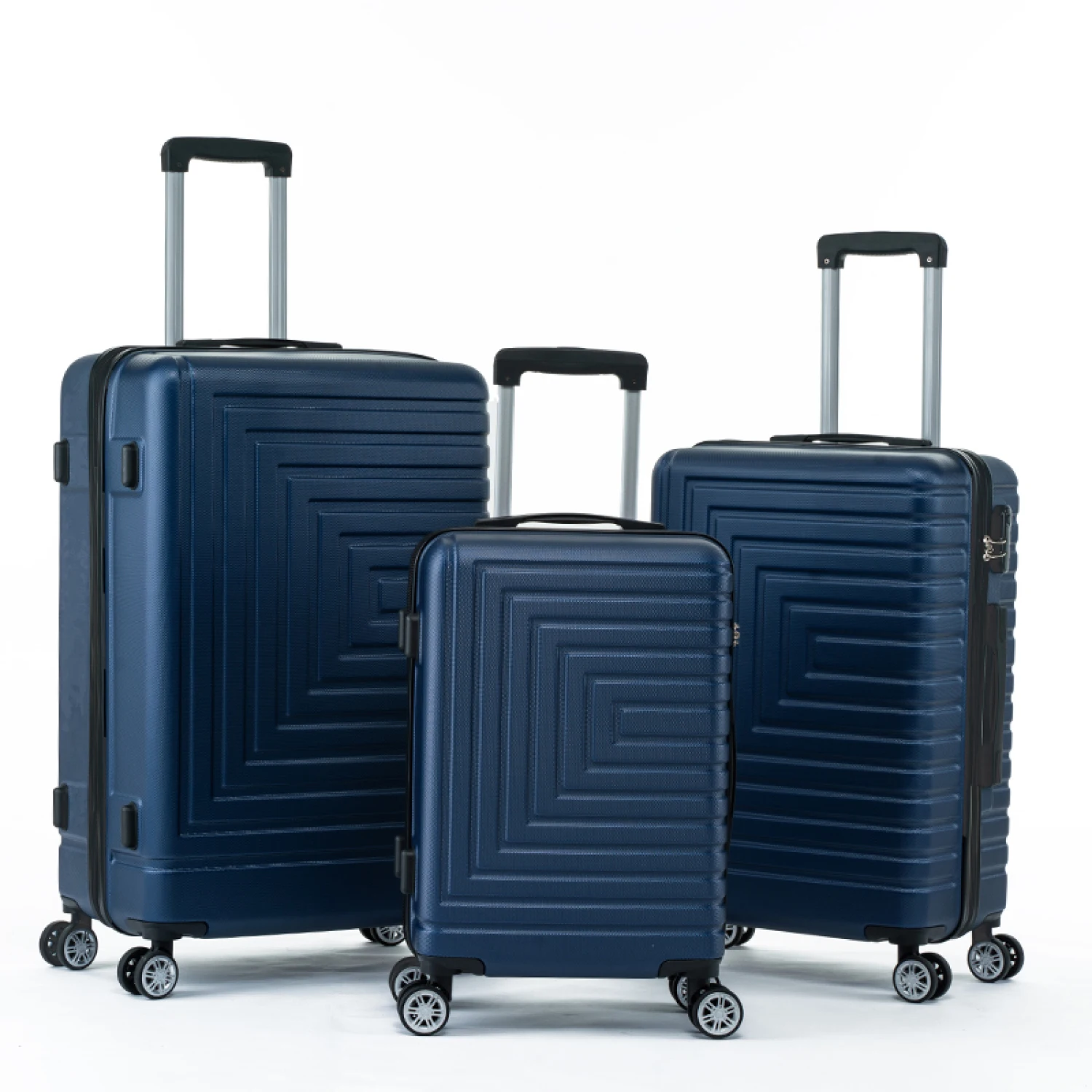 Luggage Set ABS Material Travel Suitcase Set With Spinner Wheels for Men Women, 20''/24''/28''
Luggage Set ABS Material Travel Suitcase Set With Spinner Wheels for Men Women, 20''/24''/28''