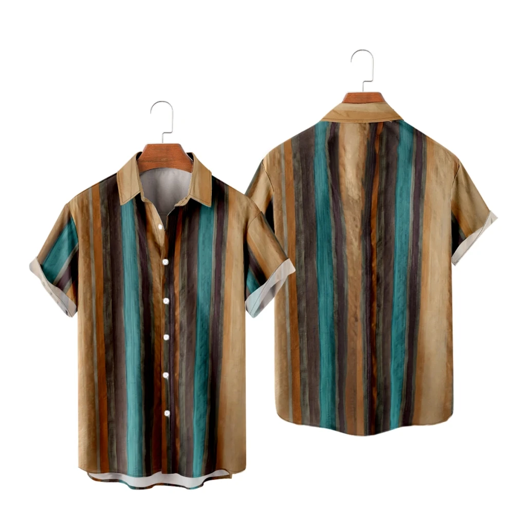 Hawaiian Shirts for Men Colorful Grain Print Short Sleeve Shirts Hawaii Summer Beach Vacation Tops Breathable
Hawaiian Shirts for Men Colorful Grain Print Short Sleeve Shirts Hawaii Summer Beach Vacation Tops Breathable