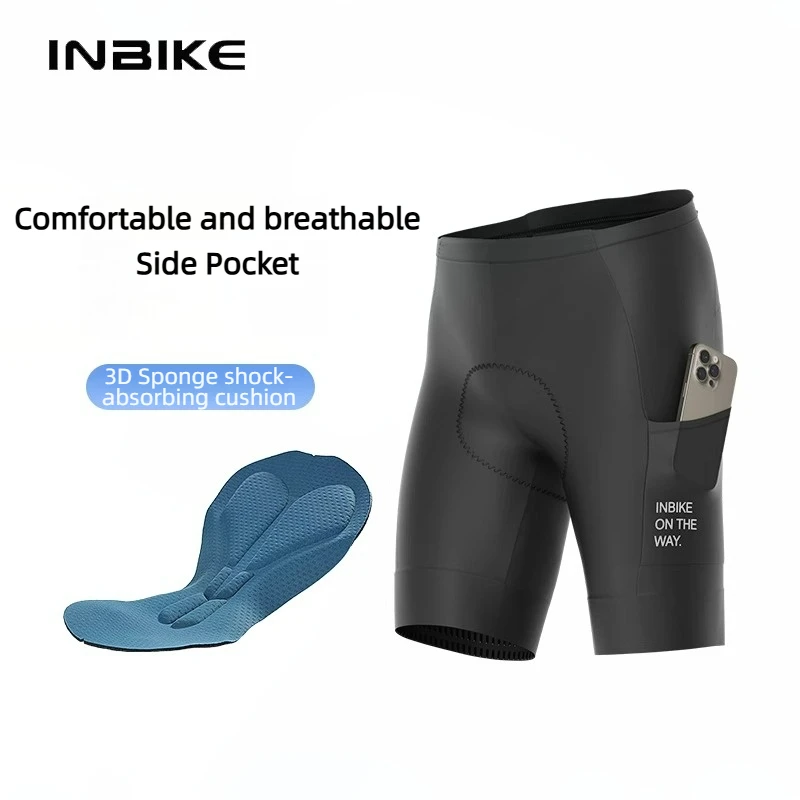 INBIKE Men's Summer Cycling Shorts Breathable Shock-absorbent Sports Shorts With Pockets For Bicycle Riding
INBIKE Men's Summer Cycling Shorts Breathable Shock-absorbent Sports Shorts With Pockets For Bicycle Riding