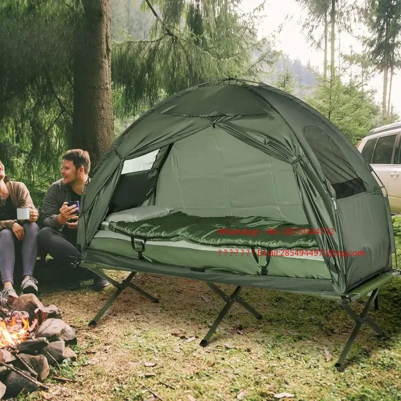 Multi Functional Adult Folding Camping Bed, Elevated Tent with Sleeping Bag, Thick Air Mattress
Multi Functional Adult Folding Camping Bed, Elevated Tent with Sleeping Bag, Thick Air Mattress