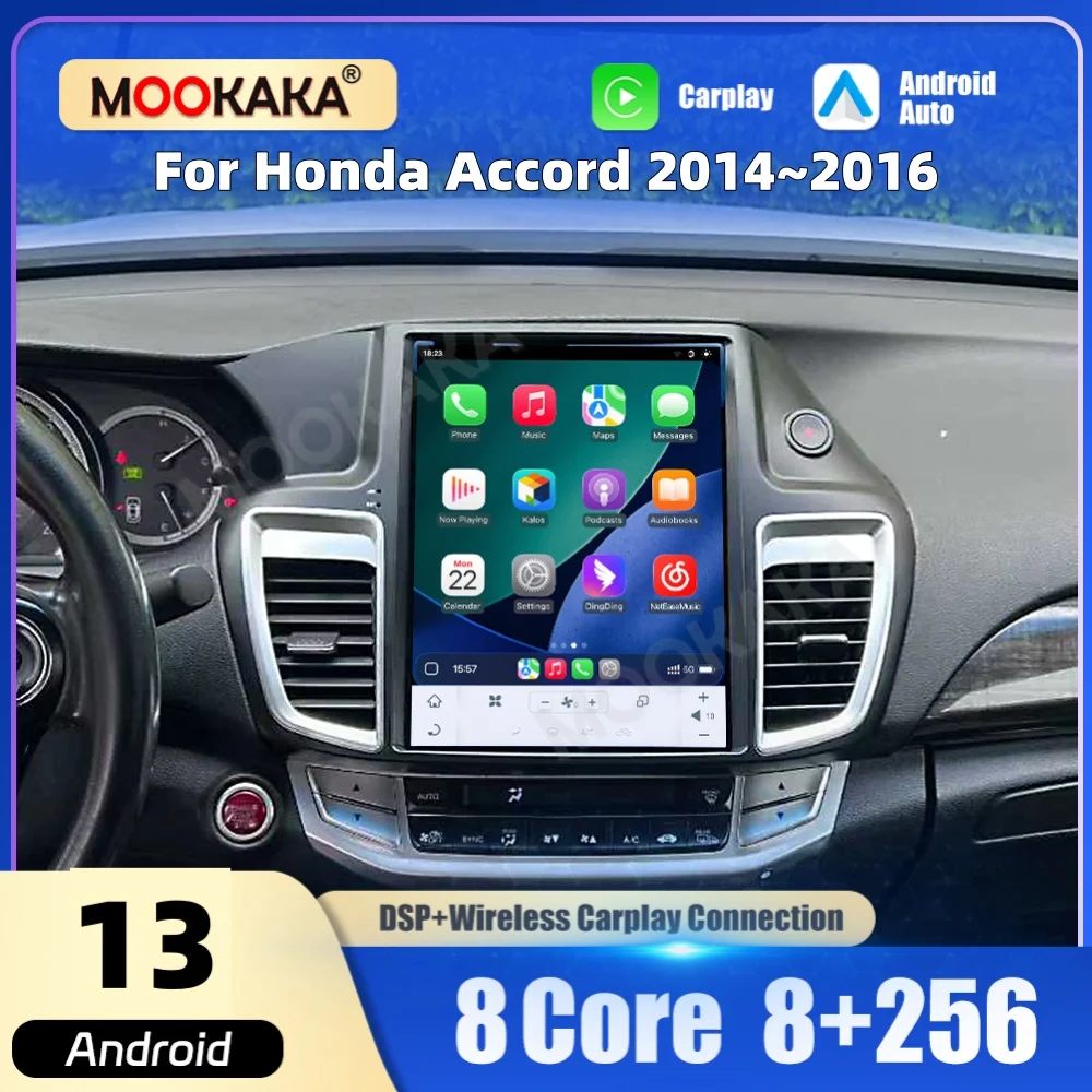 12.1 inch Car Multimedia Player Android Screen For Honda Accord 2012~2016 Car Radio GPS Navigation CarPlay Auto DSP Head Unit
12.1 inch Car Multimedia Player Android Screen For Honda Accord 2012~2016 Car Radio GPS Navigation CarPlay Auto DSP Head Unit