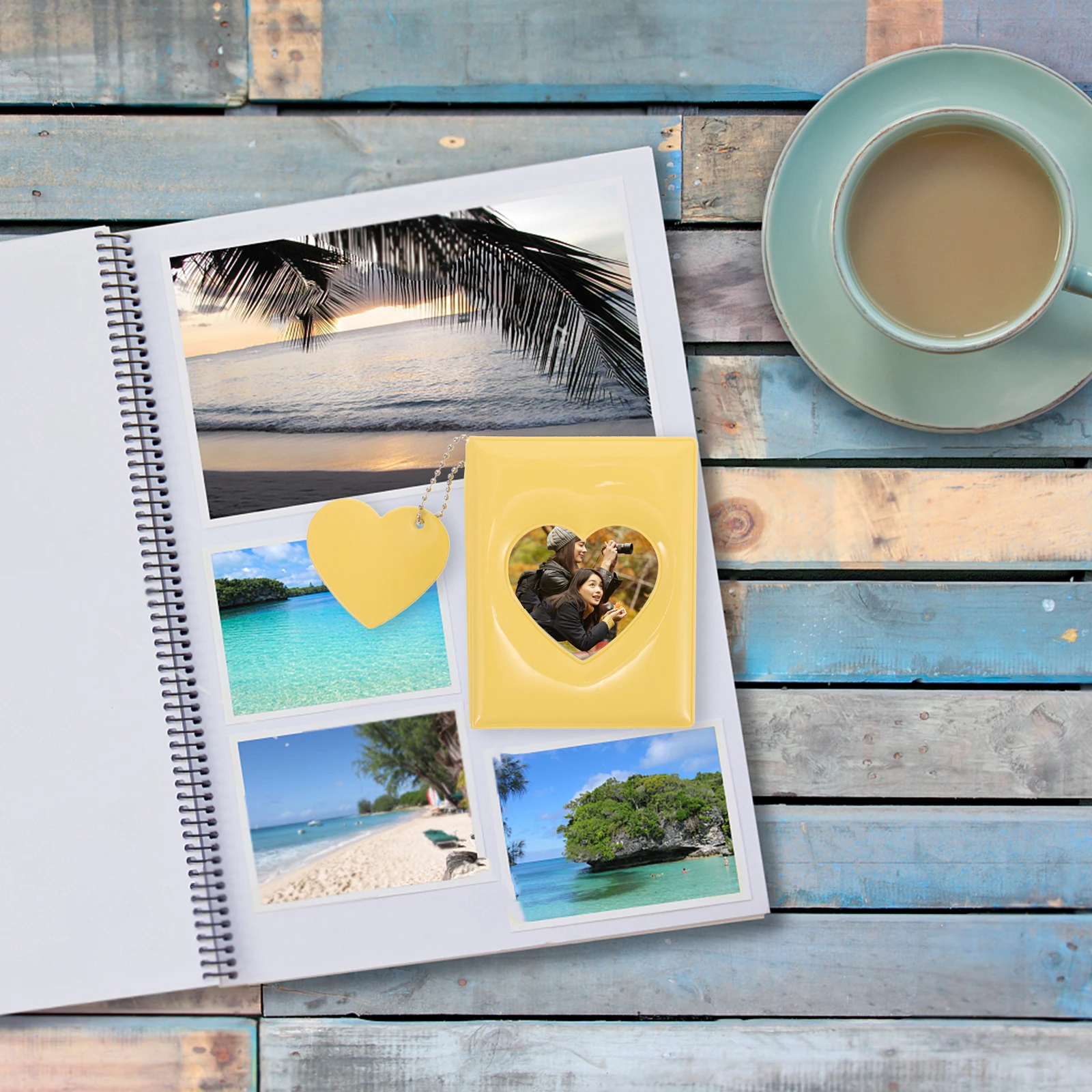 Small Photo Album 3 Inch Photocard Holder Mini Picture Storage Book Hollow Heart Design For Family Photos Cards Collection
Small Photo Album 3 Inch Photocard Holder Mini Picture Storage Book Hollow Heart Design For Family Photos Cards Collection