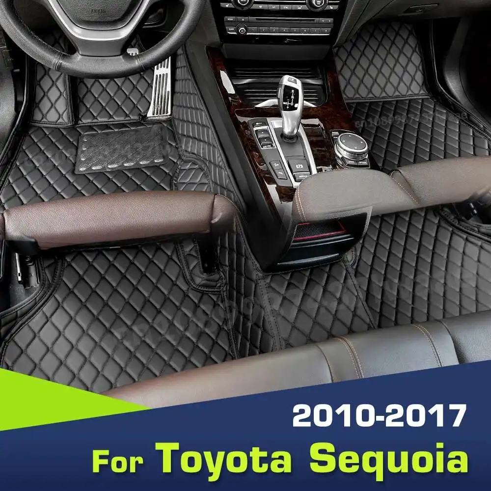 Car floor mats for Toyota Sequoia(7 Seats )2010-2017 2012 2013 2014 2015 2016 Custom foot Pads carpet cover interior accessories
Car floor mats for Toyota Sequoia(7 Seats )2010-2017 2012 2013 2014 2015 2016 Custom foot Pads carpet cover interior accessories