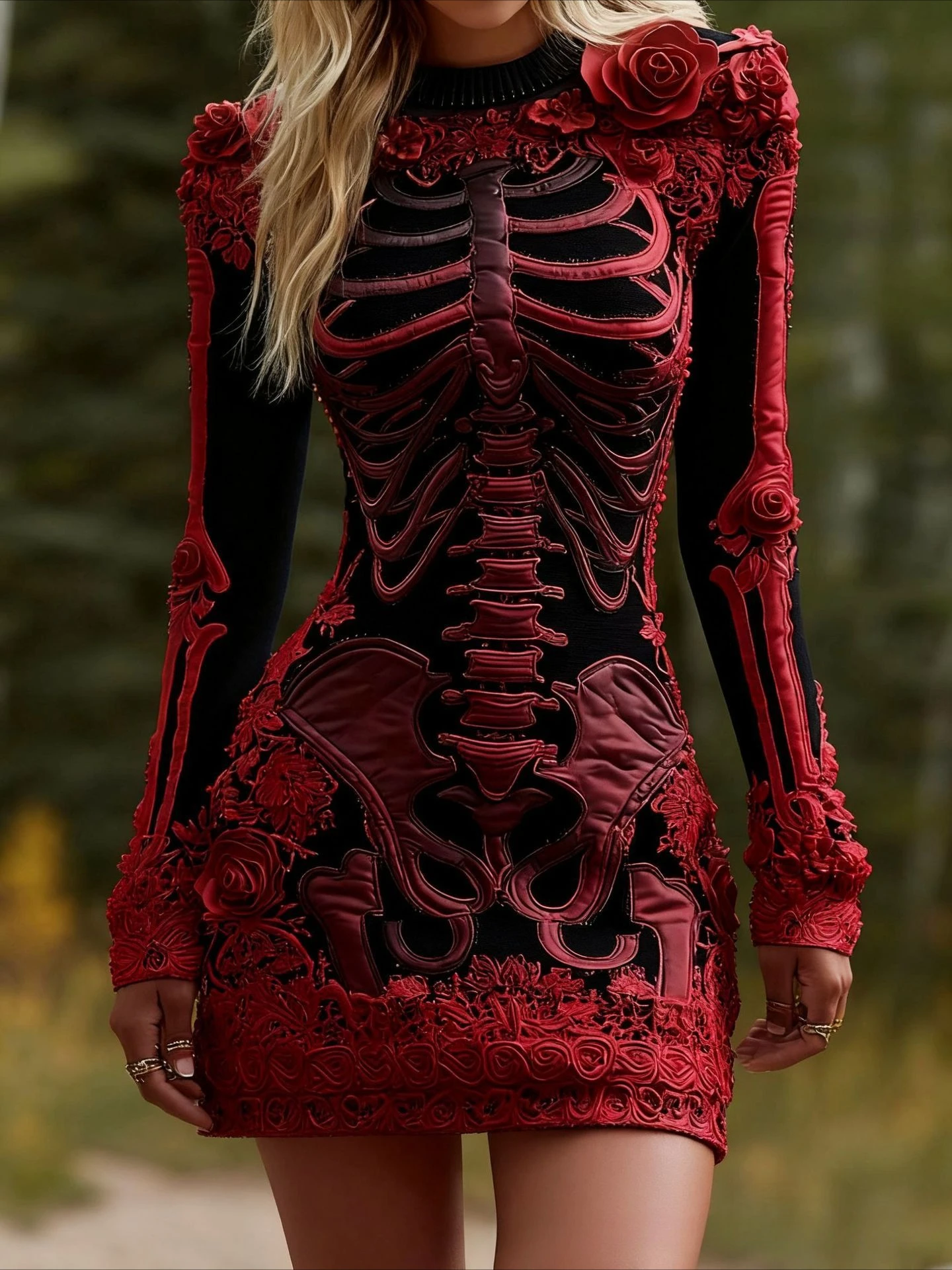 1Pc Halloween 3D printed long dress, soft skin-friendly fabric, slim hip design, trendy for cosplay and themed outfits
1Pc Halloween 3D printed long dress, soft skin-friendly fabric, slim hip design, trendy for cosplay and themed outfits