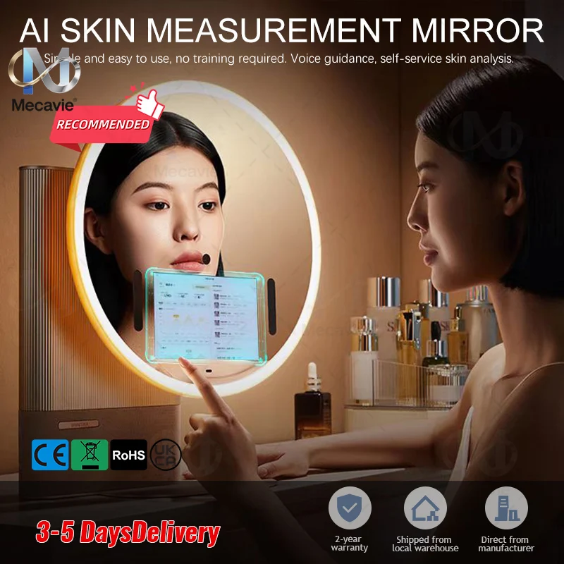3D AI Detection Skin Problem Diagnosis 8 Spectrum Professional Analysis Device Facial Skin Analyzer Latest Technology AISIA Q1
3D AI Detection Skin Problem Diagnosis 8 Spectrum Professional Analysis Device Facial Skin Analyzer Latest Technology AISIA Q1
