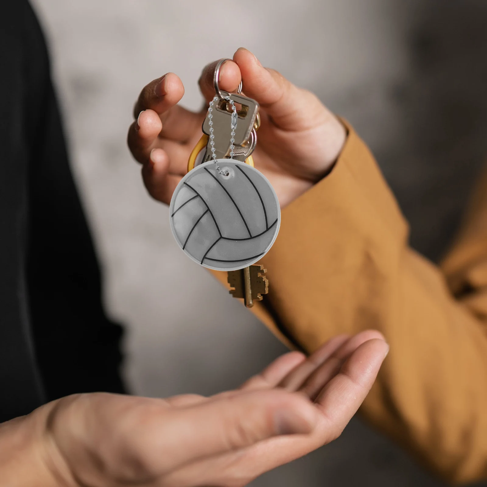 6 Pcs Volleyball Reflective Pendant Mini Backpack Keychain Cool Things Keychains for Kids Bungee Pvc Charm Tag
6 Pcs Volleyball Reflective Pendant Mini Backpack Keychain Cool Things Keychains for Kids Bungee Pvc Charm Tag