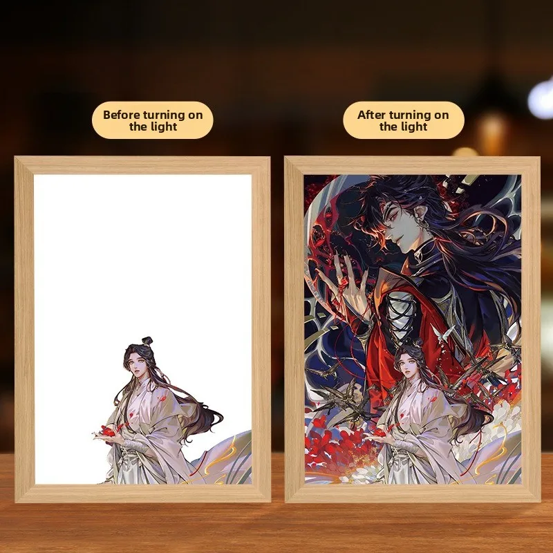 22cm/8.66in Heaven Official's Blessing Anime 3D Light Painting Flower City Xie Lian Lamp Peripherals Led Night Ornaments Crafts
22cm/8.66in Heaven Official's Blessing Anime 3D Light Painting Flower City Xie Lian Lamp Peripherals Led Night Ornaments Crafts