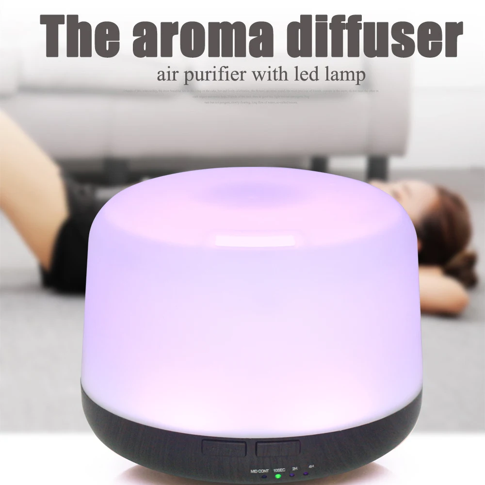 500ml Ultrasonic Aroma Diffuser Humidifier, Remote Control, 7 Soothing LED Lights, Auto Shut-Off, Ultra Quiet for Home Bedroom Office
500ml Ultrasonic Aroma Diffuser Humidifier, Remote Control, 7 Soothing LED Lights, Auto Shut-Off, Ultra Quiet for Home Bedroom Office