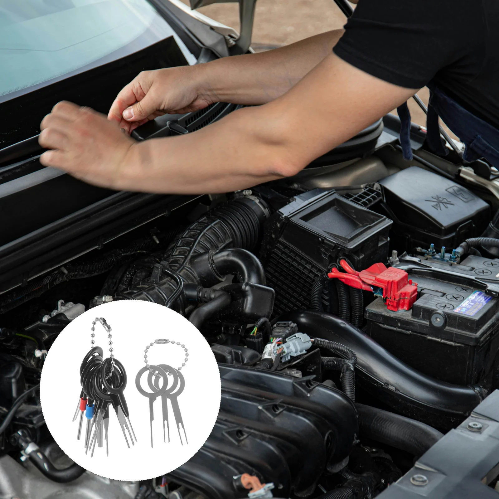 14 шт., набор инструментов для снятия клемм провода, прочный инструмент для снятия электрических штифтов для автомобильных разъемов жгутов, набор выталкивателей клемм
14 шт., набор инструментов для снятия клемм провода, прочный инструмент для снятия электрических штифтов для автомобильных разъемов жгутов, набор выталкивателей клемм