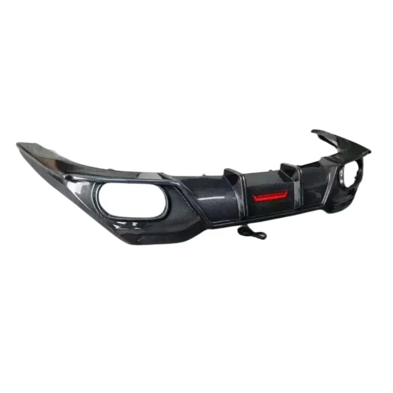 TD Style Dry Carbon Fiber Rear Diffuser with Light Rear Bumper Spoiler Body Kit for B 8 Series 840i G14 G15 2019-2022
TD Style Dry Carbon Fiber Rear Diffuser with Light Rear Bumper Spoiler Body Kit for B 8 Series 840i G14 G15 2019-2022