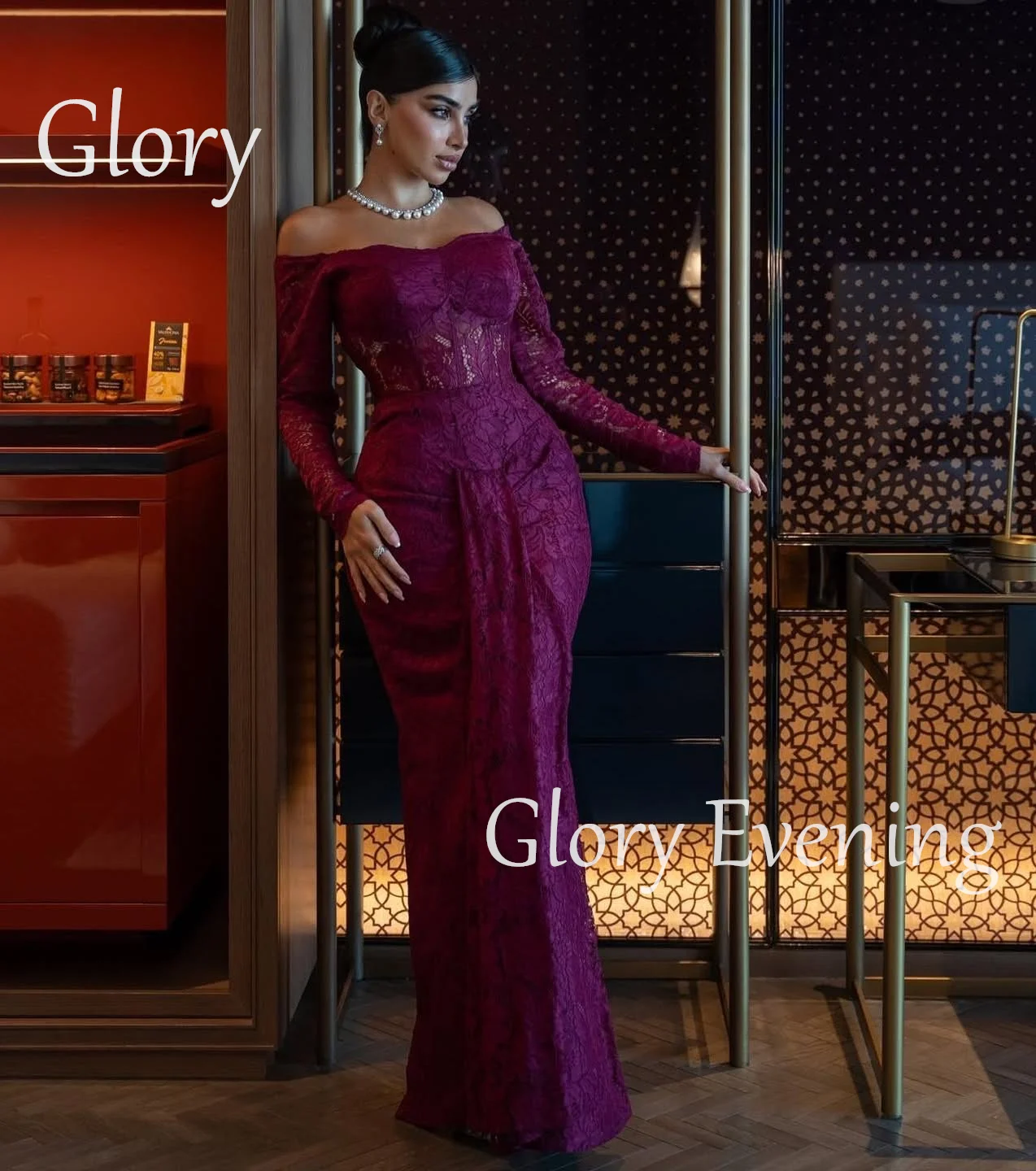 Purple Off The Shoulder Evening Dress 2025 Sleeveless Beaded Prom Dresses Long Sleeves Saudi Arabia Women's customized
Purple Off The Shoulder Evening Dress 2025 Sleeveless Beaded Prom Dresses Long Sleeves Saudi Arabia Women's customized