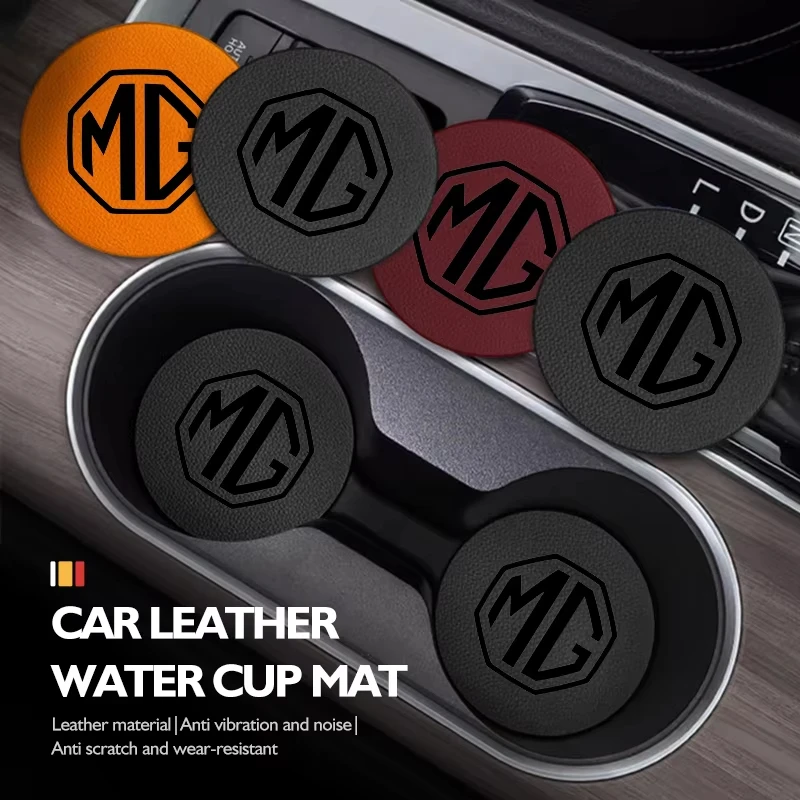 2PCS Leather Car Cup Holder Coaster For MG ZS MG4 EV MG5 MG HS MG3 MG6 Anti Slip Noise Reduction Auto Interior Accessories
2PCS Leather Car Cup Holder Coaster For MG ZS MG4 EV MG5 MG HS MG3 MG6 Anti Slip Noise Reduction Auto Interior Accessories