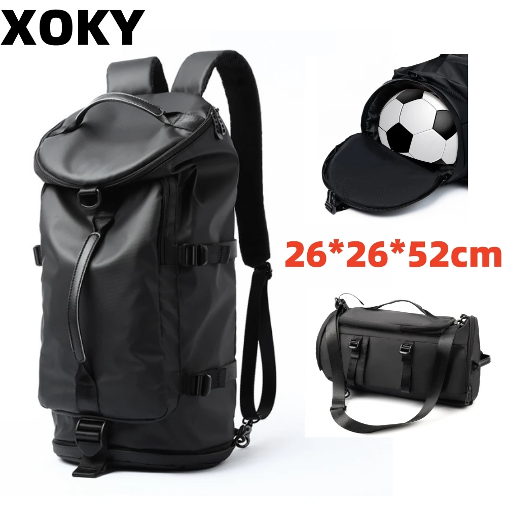 XOKY Ball Bag Outdoor Travel Waterproof Backpack Sports Backpack Men School Bag Large Capacity Fashion Backpack 24027
XOKY Ball Bag Outdoor Travel Waterproof Backpack Sports Backpack Men School Bag Large Capacity Fashion Backpack 24027