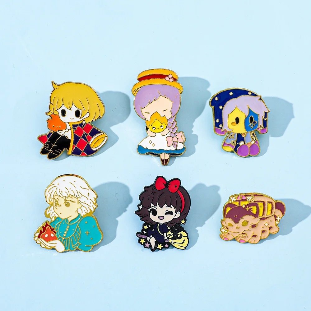 Anime Cartoon Character Series Enamel Badge Lapel Clothing Accessories Jewelry Gifts Suitable for Fans' Collectibles
Anime Cartoon Character Series Enamel Badge Lapel Clothing Accessories Jewelry Gifts Suitable for Fans' Collectibles