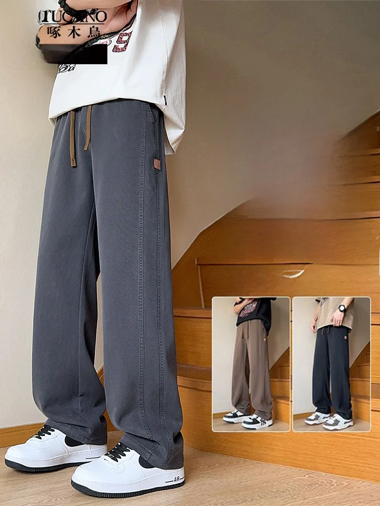 Брюки для спецодежды из ледяного шелка, мужские свободные широкие повседневные спортивные брюки High Street Sle, летнее новое поступление, дышащие TUCANO
Брюки для спецодежды из ледяного шелка, мужские свободные широкие повседневные спортивные брюки High Street Sle, летнее новое поступление, дышащие TUCANO