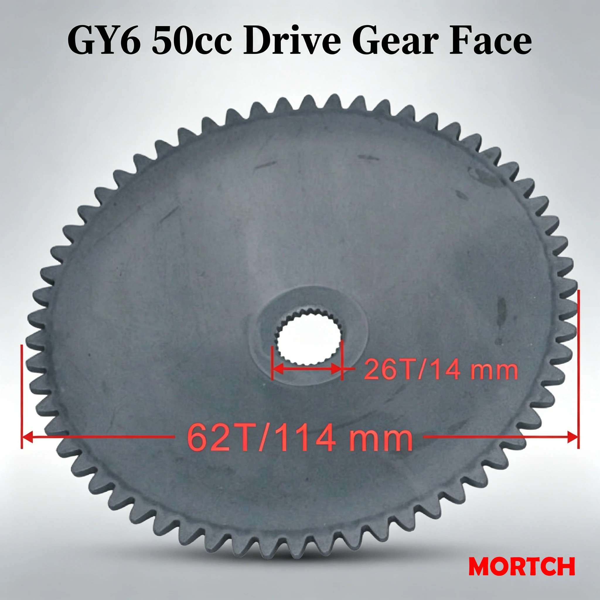 GY6 50cc Drive Gear Face 50-4032A Fit 139QMB Engine Chinese Scooter Moped Parts
GY6 50cc Drive Gear Face 50-4032A Fit 139QMB Engine Chinese Scooter Moped Parts