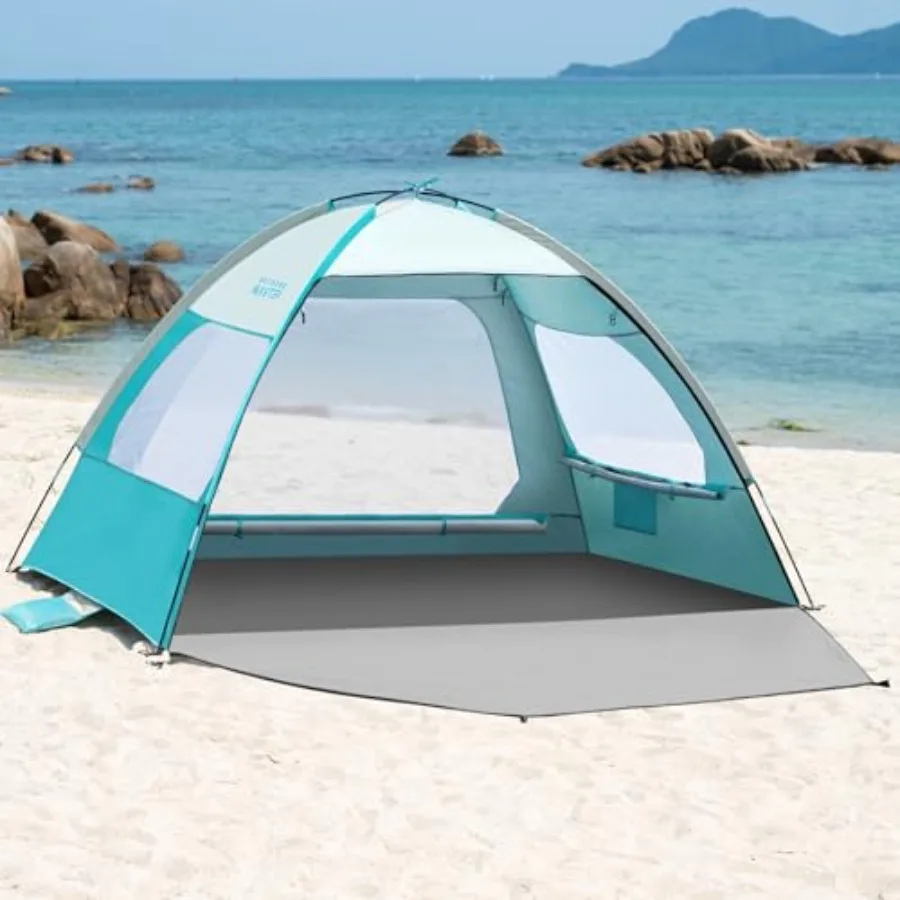 Beach Tent for/// - Easy Setup Sun Shade Shelter, Portable Beach Shade Sun Canopy with UPF 50+ UV Protection, Removable Skyligh
Beach Tent for/// - Easy Setup Sun Shade Shelter, Portable Beach Shade Sun Canopy with UPF 50+ UV Protection, Removable Skyligh
