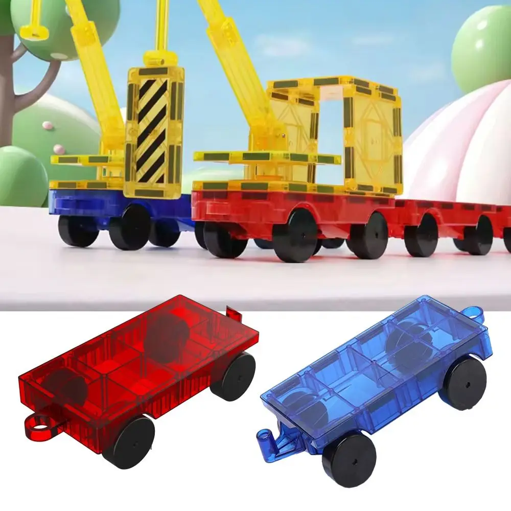 Creativity Plastic Magnetic Car Smooth Wheels Linkable Magnetic Tiles Accessory Toy Car Montessori Activity
Creativity Plastic Magnetic Car Smooth Wheels Linkable Magnetic Tiles Accessory Toy Car Montessori Activity