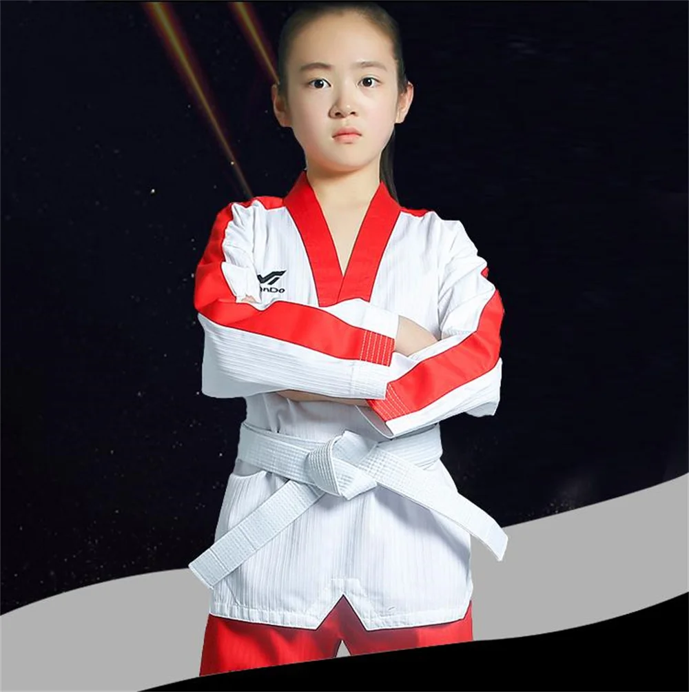 Taekwondo Clothing Children's Adult Men's And Women's Long-Sleeved Uniforms Training Coach Performance Uniforms
Taekwondo Clothing Children's Adult Men's And Women's Long-Sleeved Uniforms Training Coach Performance Uniforms