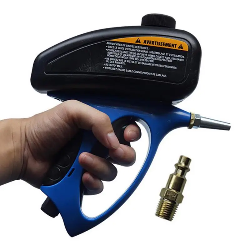 1Pcs Adjustable SandblastingGun 90psi Portable Sand BlasterSand Blasting Machine Gravity Small Handheld Pneumatic BlastingGun
1Pcs Adjustable SandblastingGun 90psi Portable Sand BlasterSand Blasting Machine Gravity Small Handheld Pneumatic BlastingGun