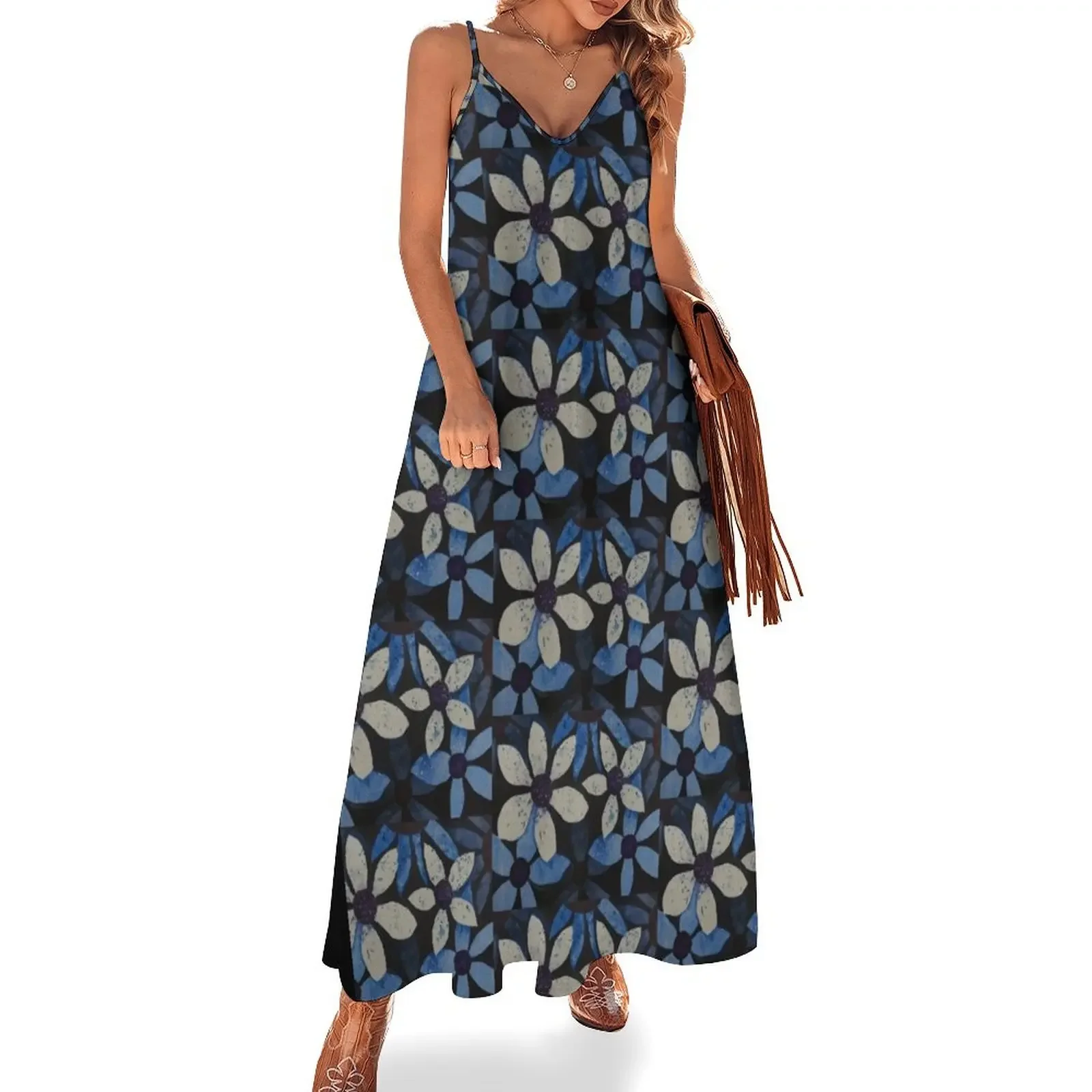 BLUE FLOATING FLOWERS Sleeveless Dress elegant women's dresses sale dresses for woman women clothes Dress
BLUE FLOATING FLOWERS Sleeveless Dress elegant women's dresses sale dresses for woman women clothes Dress
