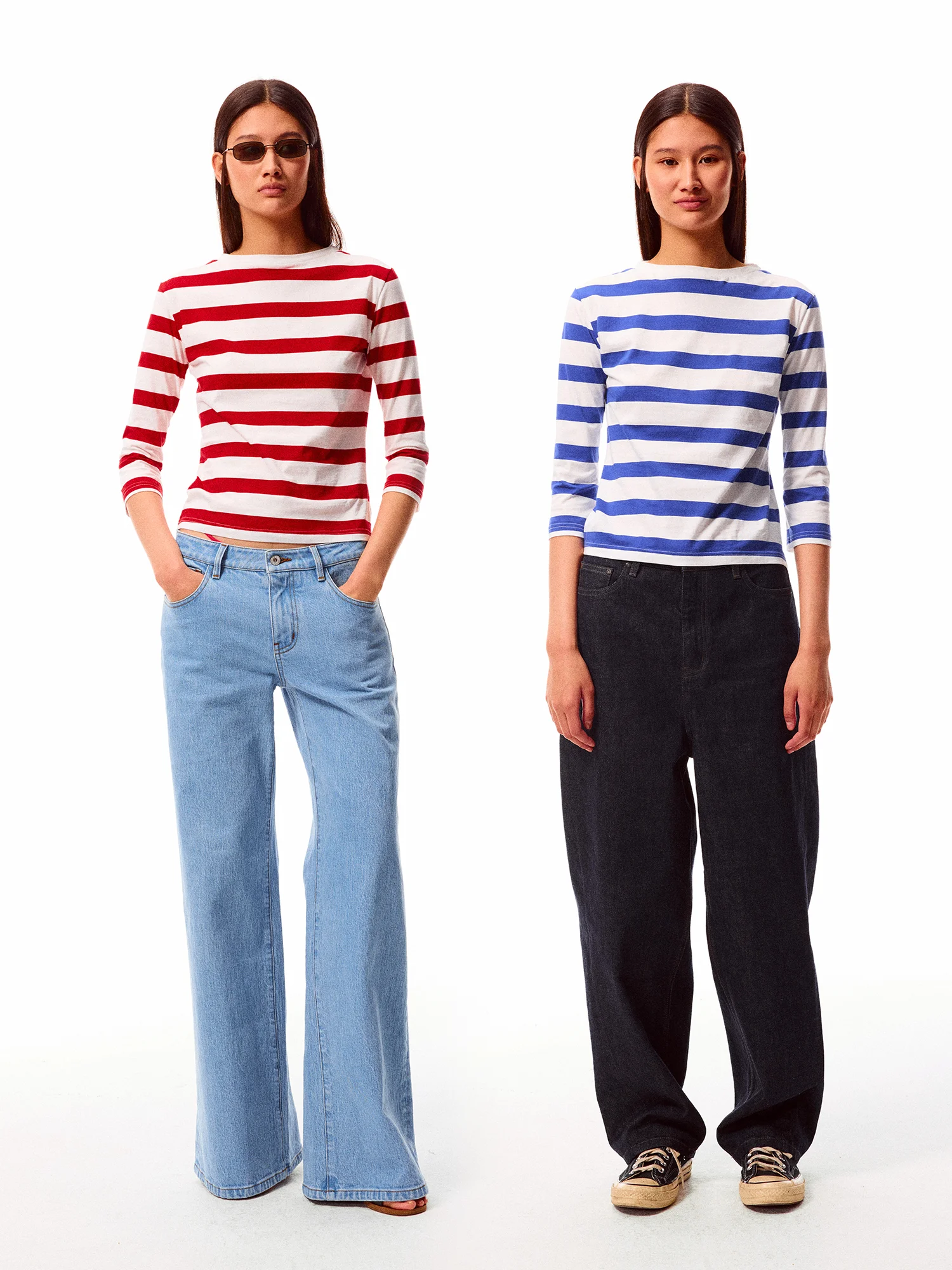 Alright Then Stripe Summer Cotton T-Shirt Breathable Lightweight Half Sleeve Boat Neck Sea Soul Casual Loose Fit Women's Top
Alright Then Stripe Summer Cotton T-Shirt Breathable Lightweight Half Sleeve Boat Neck Sea Soul Casual Loose Fit Women's Top