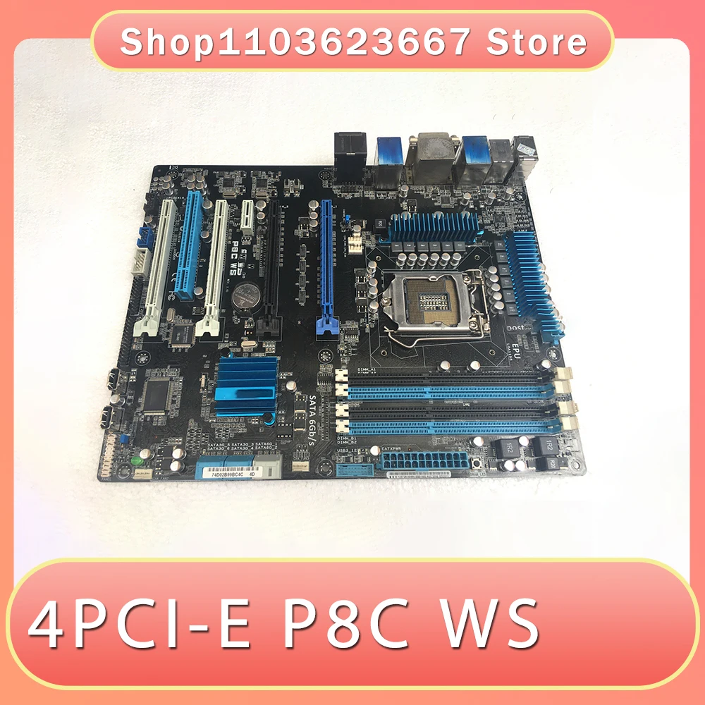 Материнская плата для рабочей станции C216 с 4 PCI-E P8C WS, стабильная производительность
Материнская плата для рабочей станции C216 с 4 PCI-E P8C WS, стабильная производительность