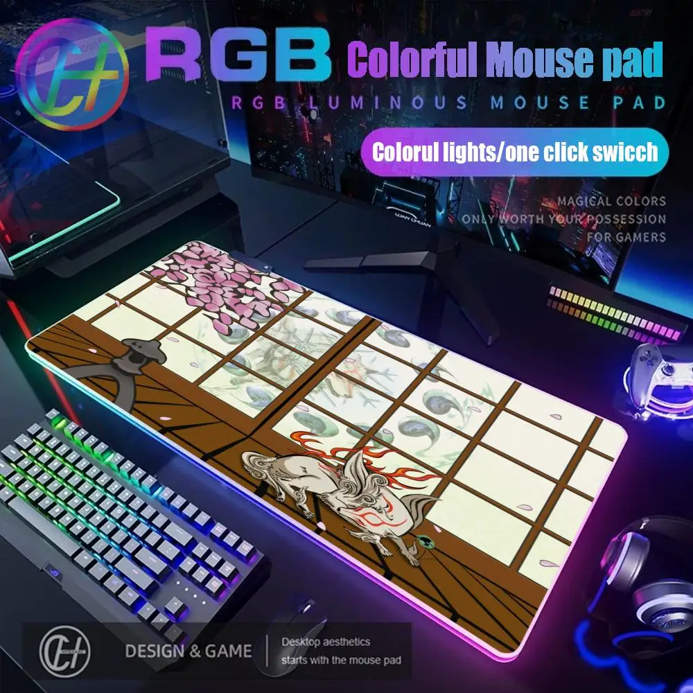 2026 New HYBXAXC Okami Mouse Pad RGB Gaming Mouse Pad Desk Mat HD Gamer Large LED Light XXL 900x400x4mm Gaming Mouse Pad
2026 New HYBXAXC Okami Mouse Pad RGB Gaming Mouse Pad Desk Mat HD Gamer Large LED Light XXL 900x400x4mm Gaming Mouse Pad