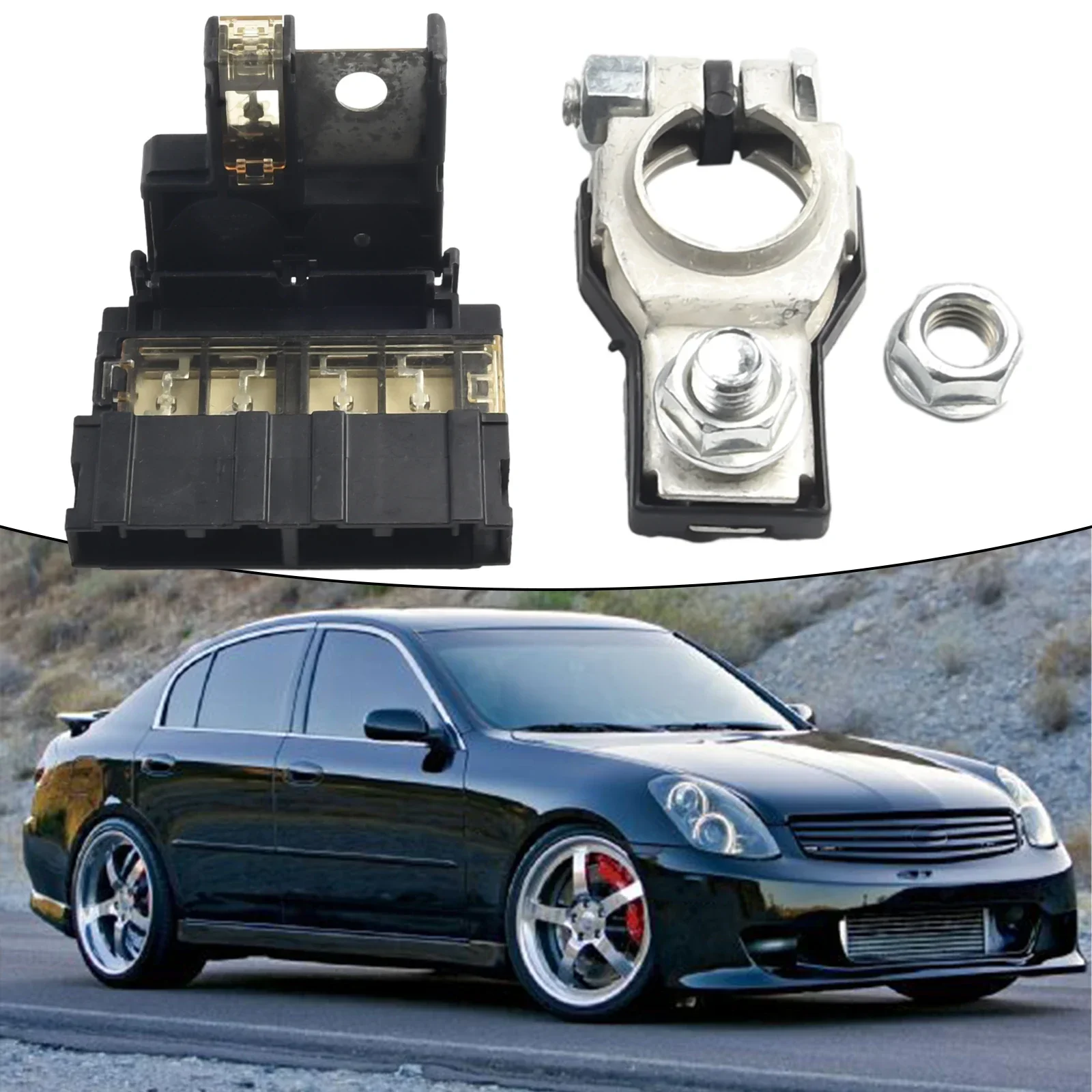 Direct Replacement Battery Fuse Fusible Link for Nissan 350Z For Infiniti G35 FX35 FX45 Easy Installation Tested Components
Direct Replacement Battery Fuse Fusible Link for Nissan 350Z For Infiniti G35 FX35 FX45 Easy Installation Tested Components