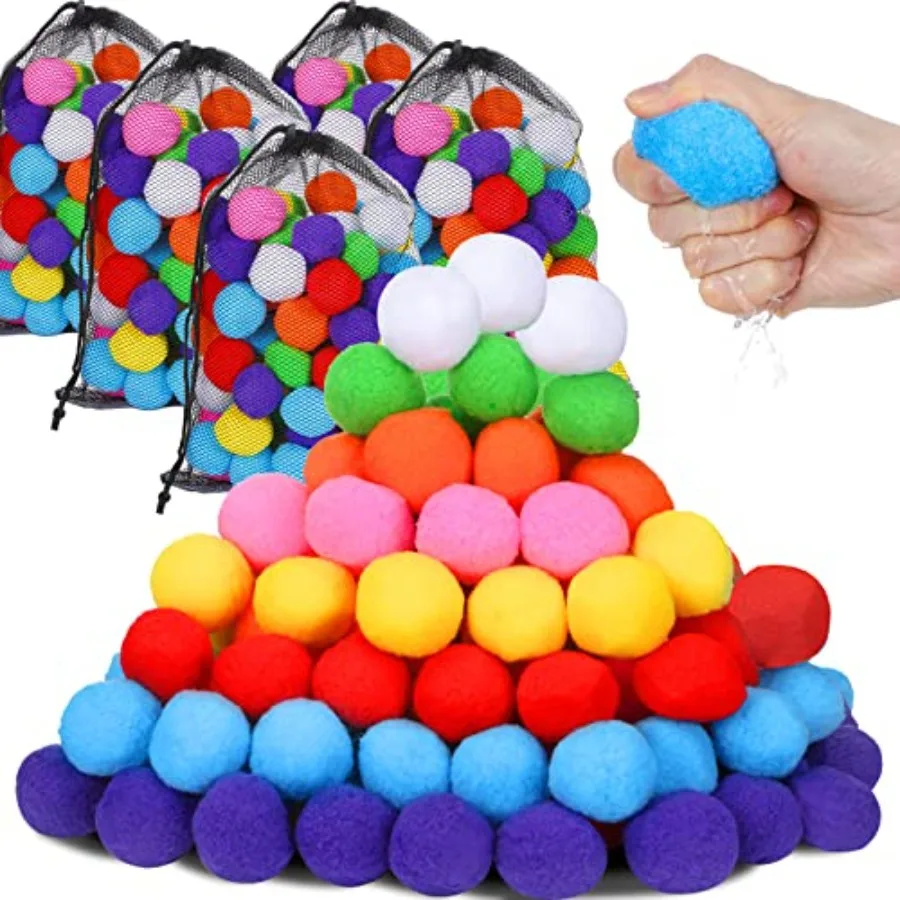 Pcs Reusable Water Balloons Water Balls Games with 2 Mesh Bag Summer Outside Toys for Outdoor Fun Game Play
Pcs Reusable Water Balloons Water Balls Games with 2 Mesh Bag Summer Outside Toys for Outdoor Fun Game Play