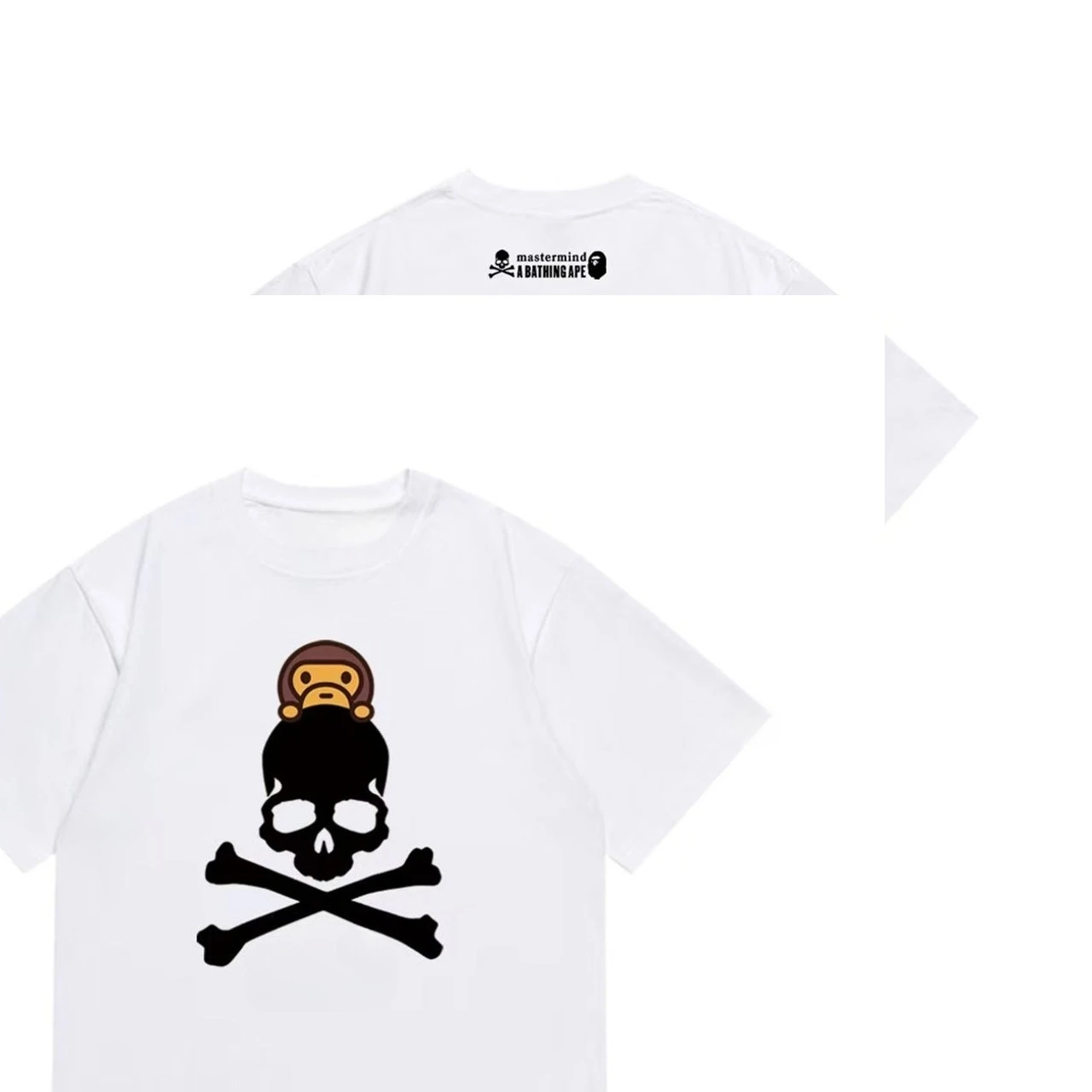 New Summer Guochao Brand Top Skull Ape Man 2025 Fashion Monkey Cartoon Animation Short-sleeved T-shirt
New Summer Guochao Brand Top Skull Ape Man 2025 Fashion Monkey Cartoon Animation Short-sleeved T-shirt