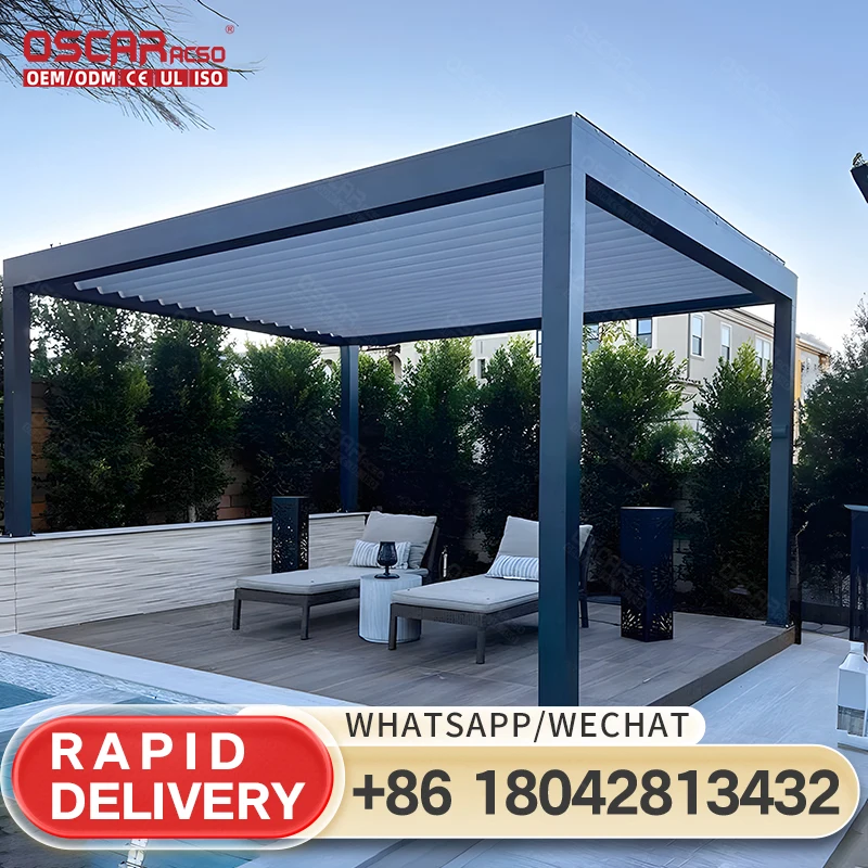 Customizable Aluminum Alloy Pergola for Outdoor Spaces in USA Factorymade Aluminum Alloy Pergola for Patio in Australia Versatil
Customizable Aluminum Alloy Pergola for Outdoor Spaces in USA Factorymade Aluminum Alloy Pergola for Patio in Australia Versatil