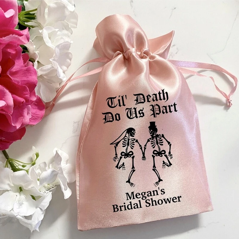 5pcs Personalized Til Death Do Us Part Pink Drawstring Favors Bags Halloween Decoration Gift Wedding Bachelorette Party Supplies
5pcs Personalized Til Death Do Us Part Pink Drawstring Favors Bags Halloween Decoration Gift Wedding Bachelorette Party Supplies