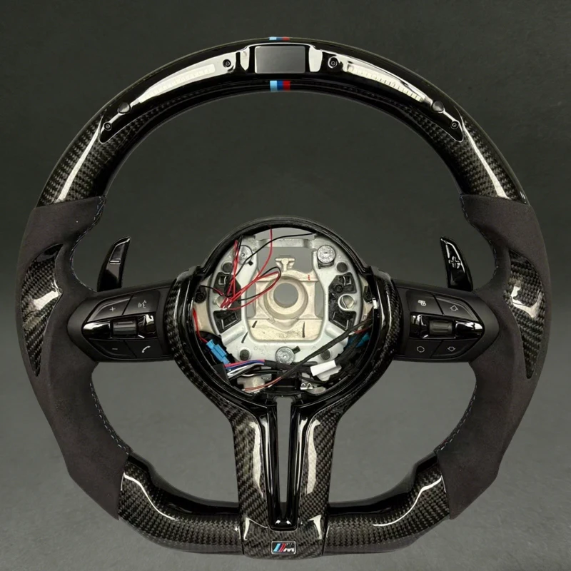 Wheel Parts with TOP LED Real Carbon Fiber for BMW F10 F30 F15 F22 F25 M3 M5 M2 Steering Wheel with Suede for F30 F25 F20 DIY
Wheel Parts with TOP LED Real Carbon Fiber for BMW F10 F30 F15 F22 F25 M3 M5 M2 Steering Wheel with Suede for F30 F25 F20 DIY