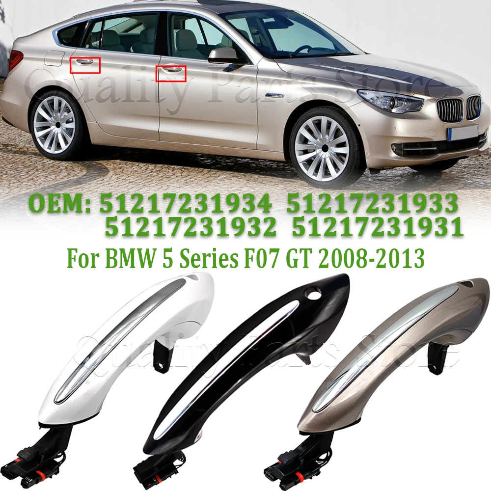 Exterior Door Handle FL /FR /RL /RR For BMW 5 Series F01 F04 F06 F07 F10 F11 F12 51217231934 51217231933 51217231932 51217231931
Exterior Door Handle FL /FR /RL /RR For BMW 5 Series F01 F04 F06 F07 F10 F11 F12 51217231934 51217231933 51217231932 51217231931