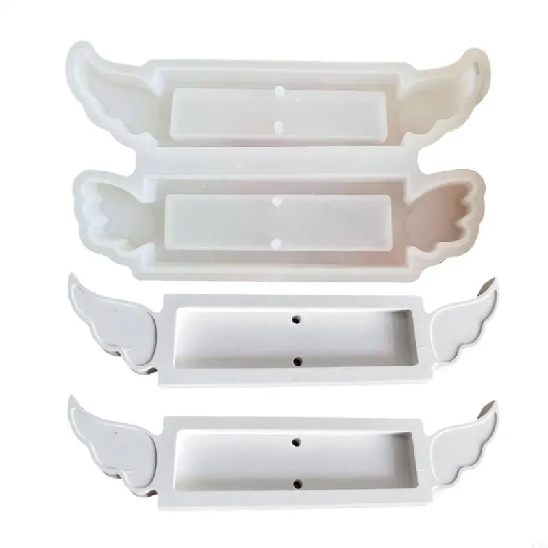 L4ME Flexible Silicone Mold for Angel Wing Chocolate Bracket Unique Cash Gift Box Plaster Mold Jewelry Making Supplies
L4ME Flexible Silicone Mold for Angel Wing Chocolate Bracket Unique Cash Gift Box Plaster Mold Jewelry Making Supplies