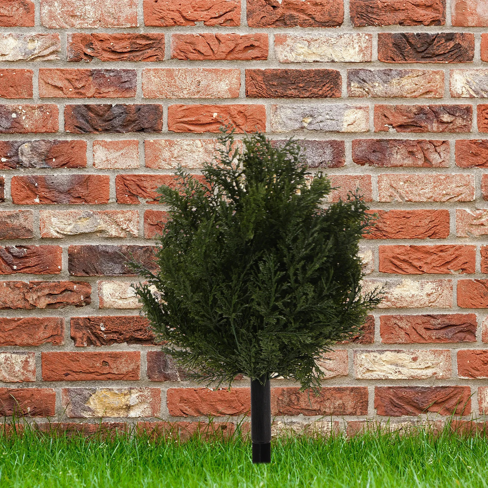 Faux Cypress Topiary Tree with Spike Realistic Artificial Cedar Bush for Outdoor Indoor Garden Front Porch Decor Christmas
Faux Cypress Topiary Tree with Spike Realistic Artificial Cedar Bush for Outdoor Indoor Garden Front Porch Decor Christmas