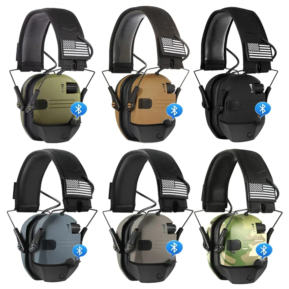 5.1 Bluetooth Earmuffs Electronic Acttive Headphone Safety Shooting Ear Protection for Hunting Noise Reduction Headset
5.1 Bluetooth Earmuffs Electronic Acttive Headphone Safety Shooting Ear Protection for Hunting Noise Reduction Headset