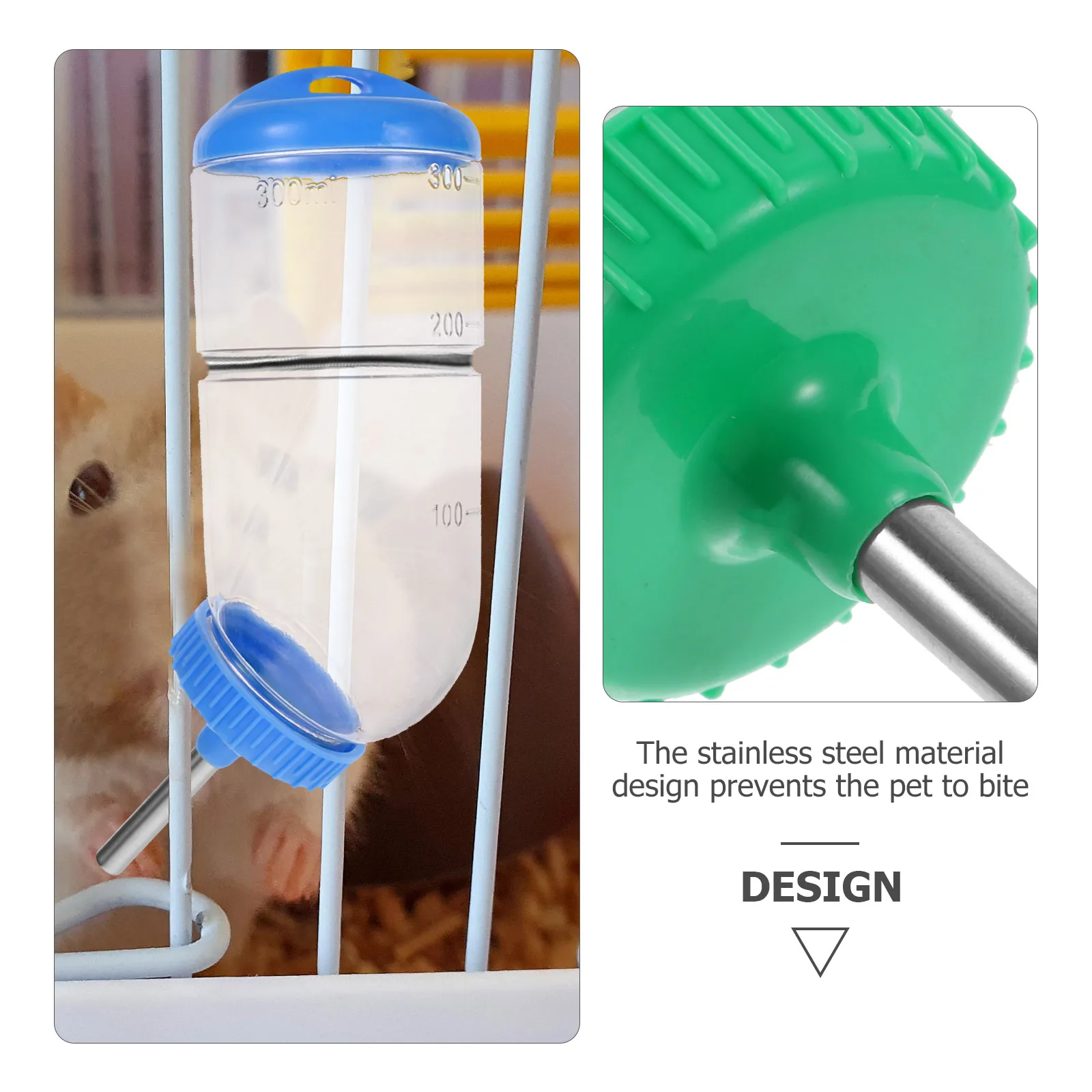 2 Pcs Leak Proof Water Bottles Drinking Fountain Rabbit Drinker System Feeder for Rabbits
2 Pcs Leak Proof Water Bottles Drinking Fountain Rabbit Drinker System Feeder for Rabbits